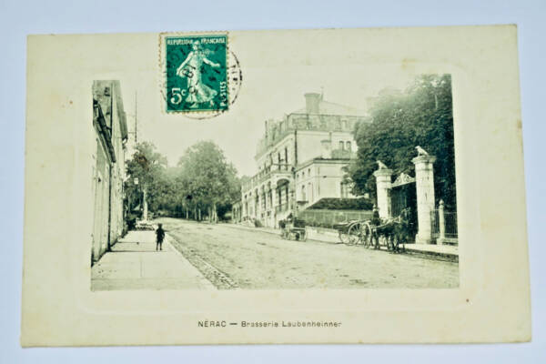 NERAC la Brasserie Laubenheimer 1910