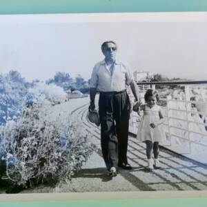 Onassis photo argentique 18 x 13 cm.