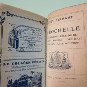 LA ROCHELLE Guides diamant La Rochelle Hachette, 1924