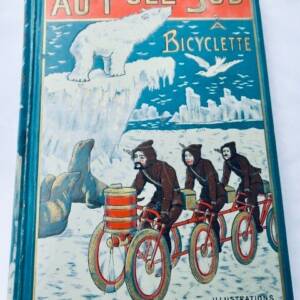 Emilio Salgari - Cazenove Au Pôle Sud à Bicyclette illust-Fontanez