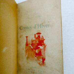 DAUDET Alphonse CONTES D'HIVER. La Fête des Toits - Nuit de Noël