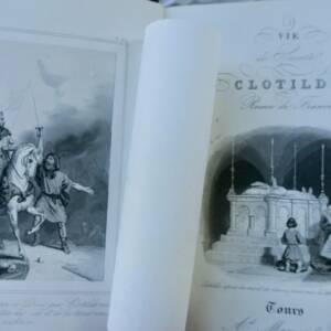 VIE DE SAINTE CLOTILDE REINE DE FRANCE 1857