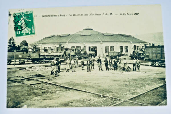 Ambérieu la rotonde des machines