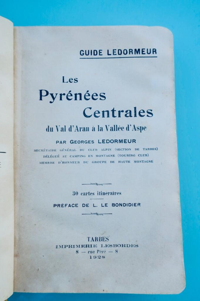 Exploration of the Central Pyrenees