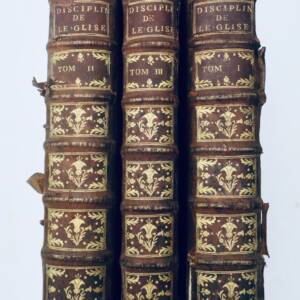 THOMASSIN Ancienne & nouvelle discipline de l'Eglise touchant les bénéfices 1725