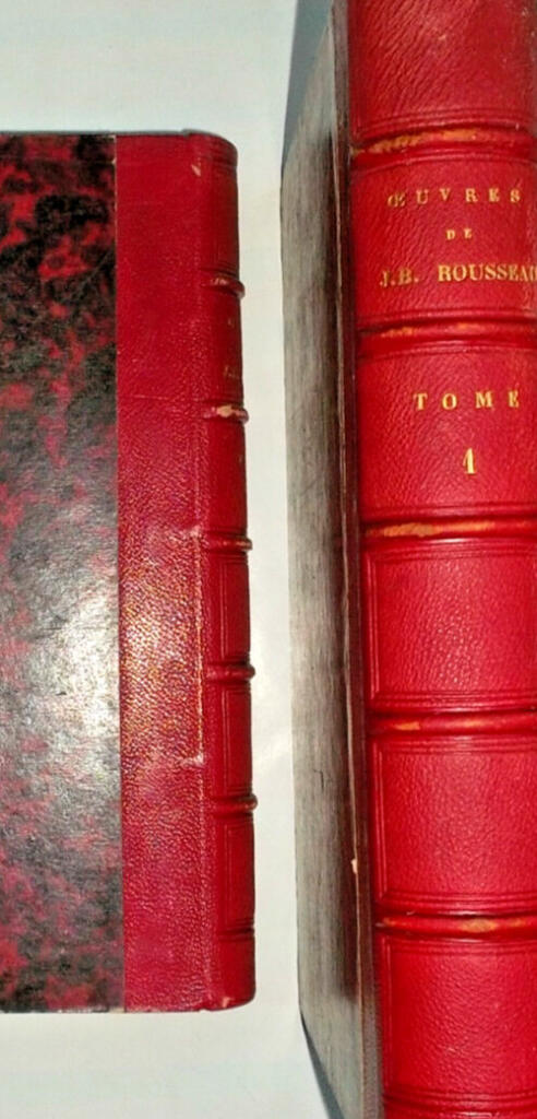 Rousseau Oeuvres poétique de J.B.Rousseau 1824 2/2