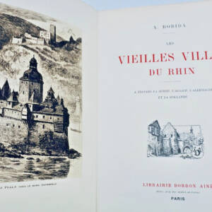 Allemagne Robida Les Vielles Villes du Rhin