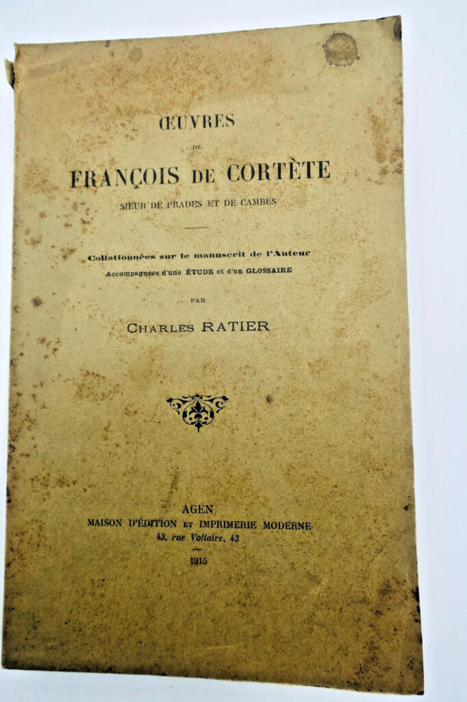 Werke von François de Cortète