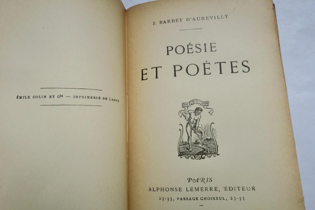 Erforschung der französischen Poesie und Dichter