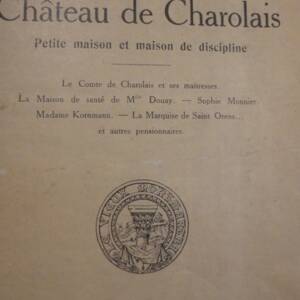Charolais le chateau de charolais par Capon 1923