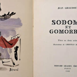 GIRAUDOUX Sodome et Gomorrhe