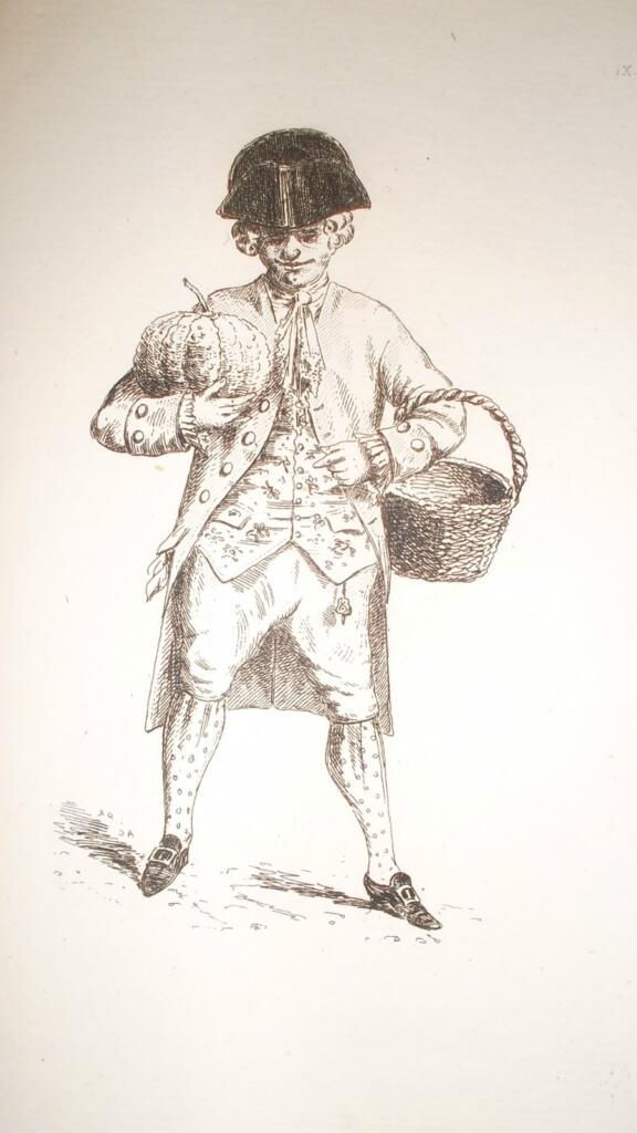 18th Century Costumes - Etching Plates Portfolio