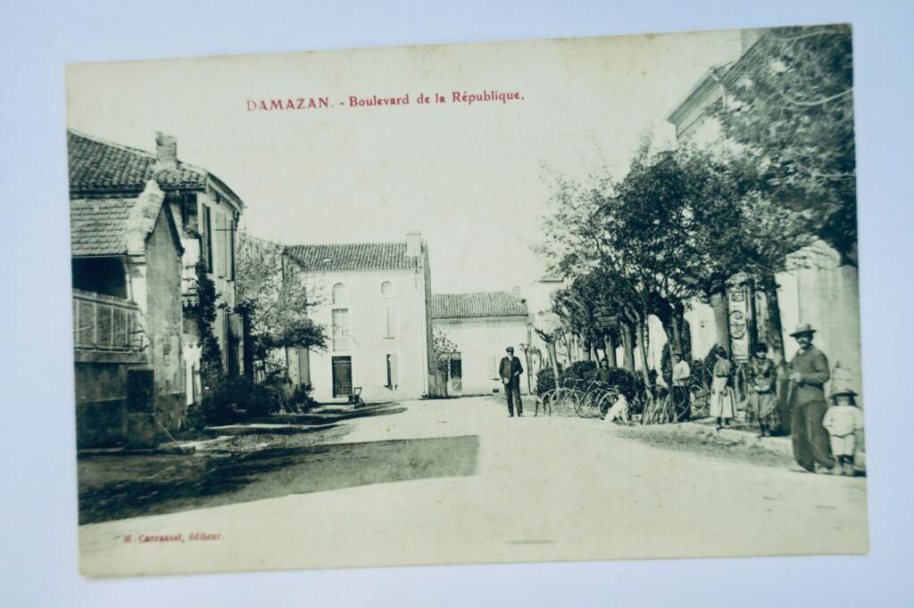 Damazan boulevard de la République 1918