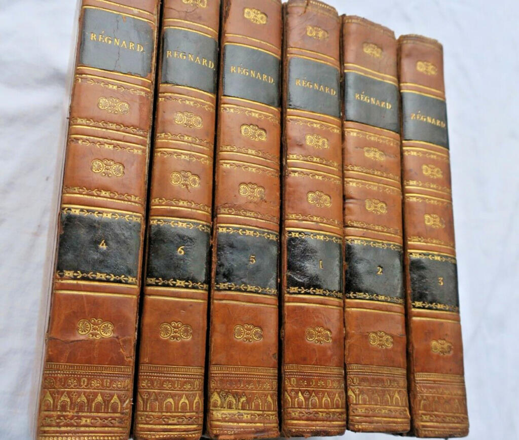 REGNARD OEUVRES COMPLETES DE REGNARD 1820