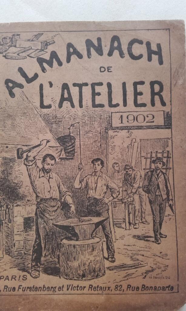Almanach de l&rsquo;Atelier pour l&rsquo;année 1902 Victor Rétaux