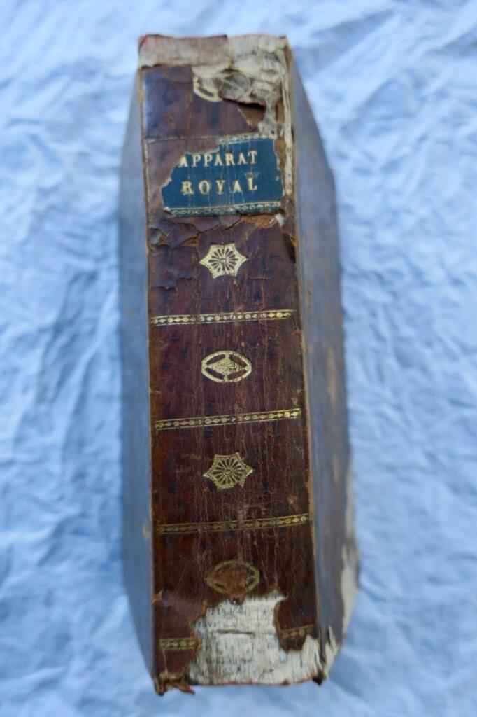 French-Latin Dictionary, 18th Century