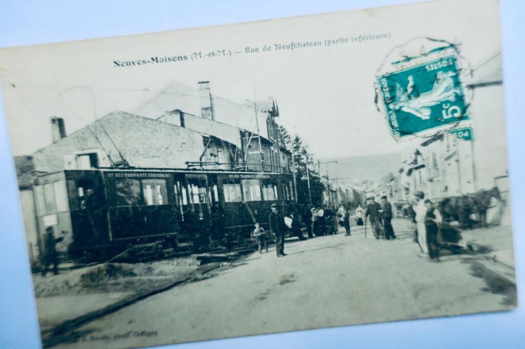 tramway Neuves-maisons rue de Neufchateau