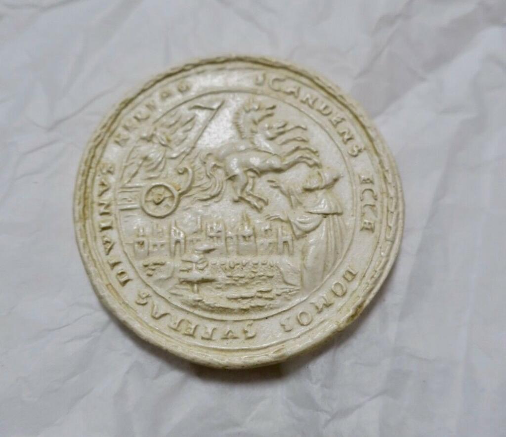 Plaster Medal 36 mm
