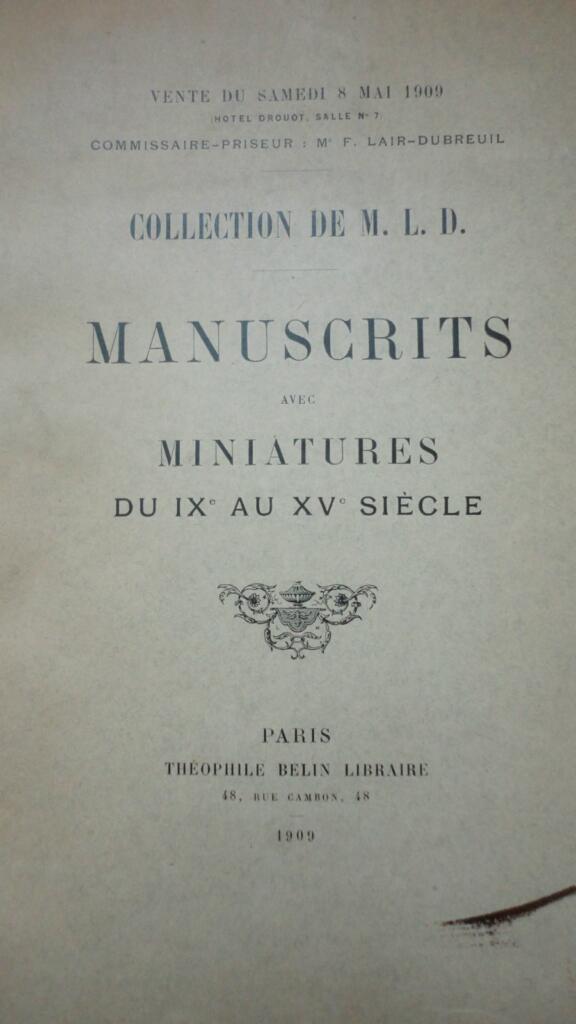 Illuminiert Manuskripte vom IX. bis XV. Jahrhundert