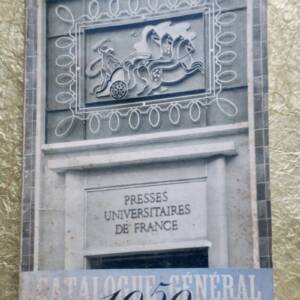 Catalogue général des Presse Universitaires de France : 1950
