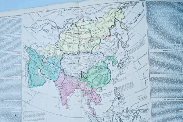 Atlas historique, généalogique, chronologique et géographique LESAGE
