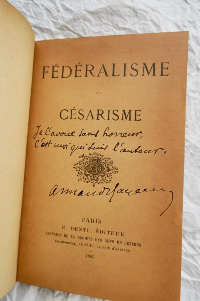 Föderalismus versus Zesarismus