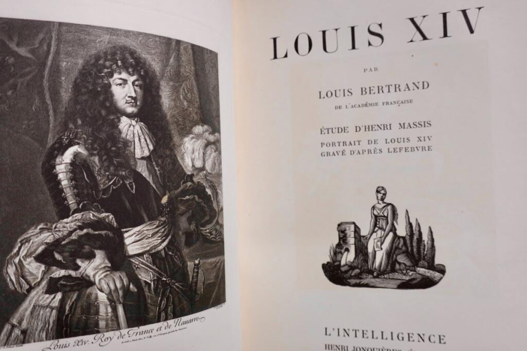 LOUIS XIV. Etude d’Henri Massis 1928