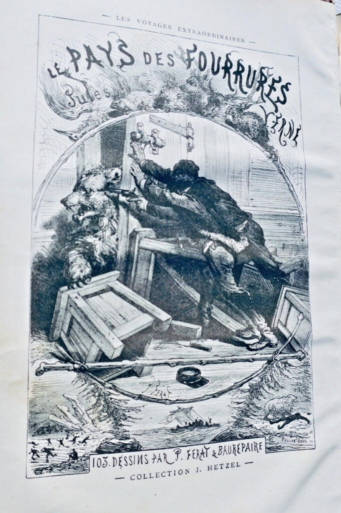 VERNE LE PAYS DES FOURRURES J. HETZEL