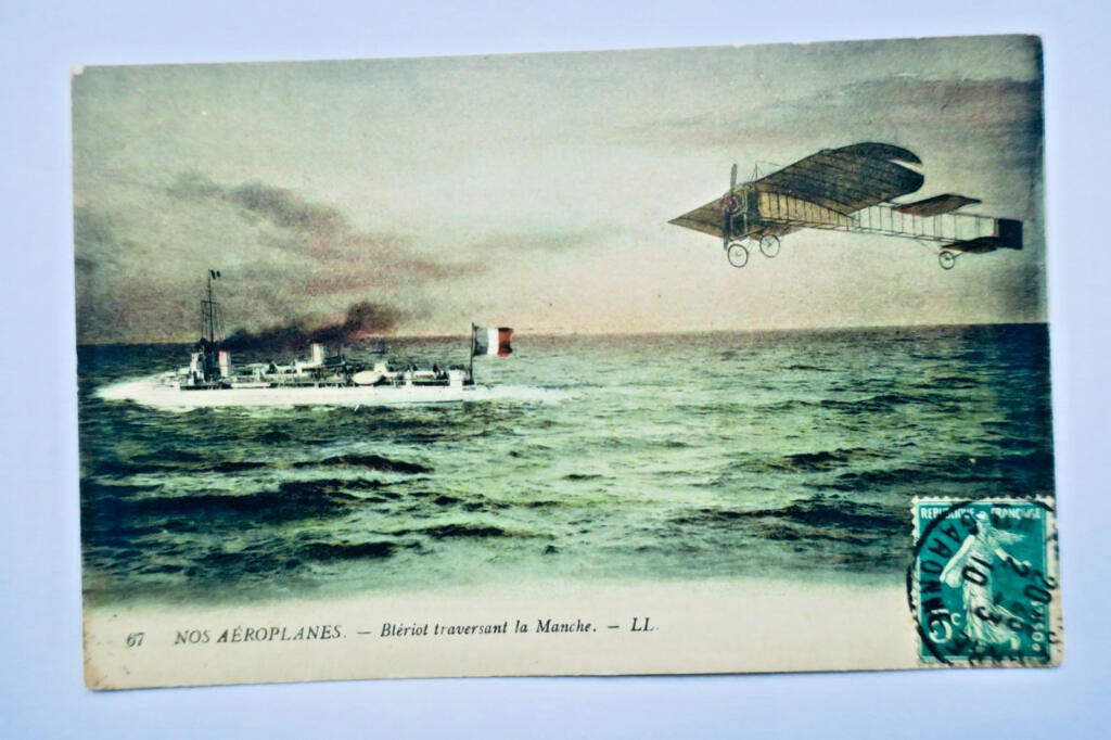 Blériot's Aircraft - Channel Crossing