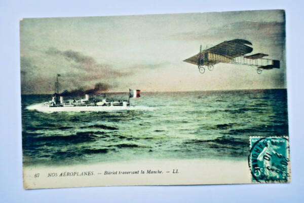 Blériot nos aéroplanes Blériot traversant la Manche