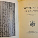 Napoléon CONTRE PIE VII ET BONAPARTE, LE BLANCHARDISME, 1801-1829 - La Librairie Antique
