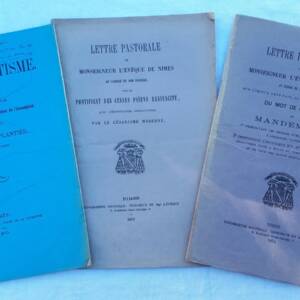 Du patriotisme 1873 par Monseigneur Plantier Nimes..