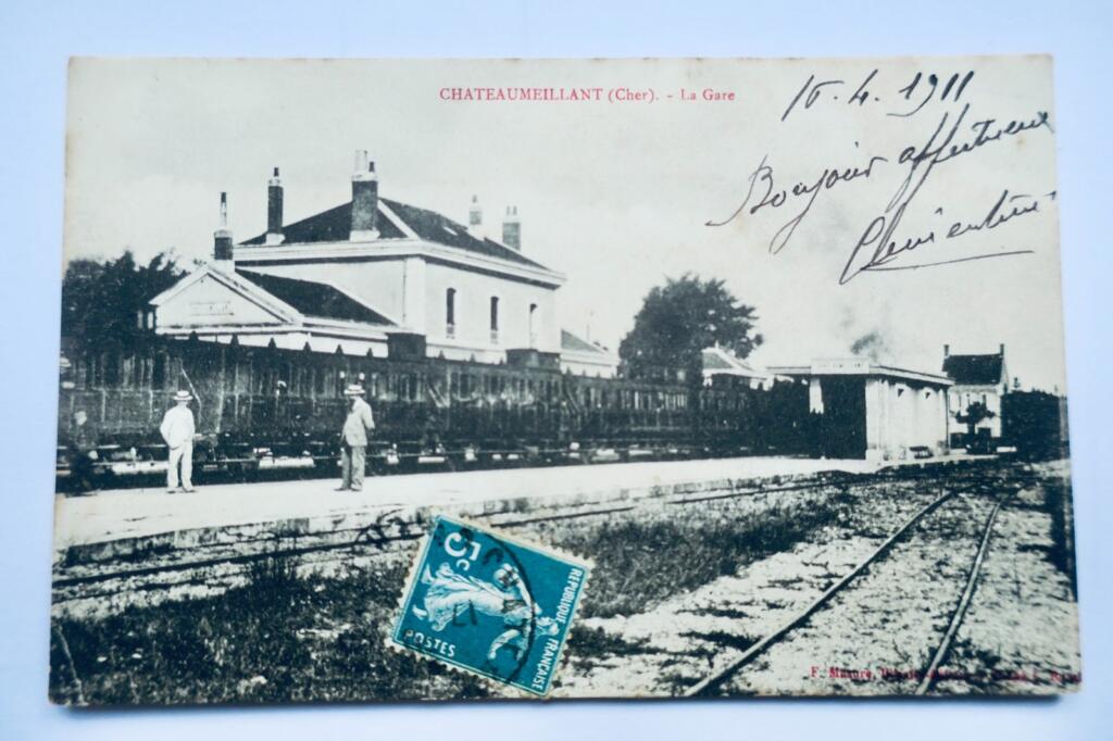 Chateaumeillant Station 1911