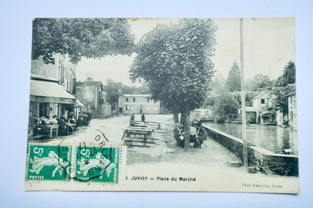 Juvisy Market Square 1917
