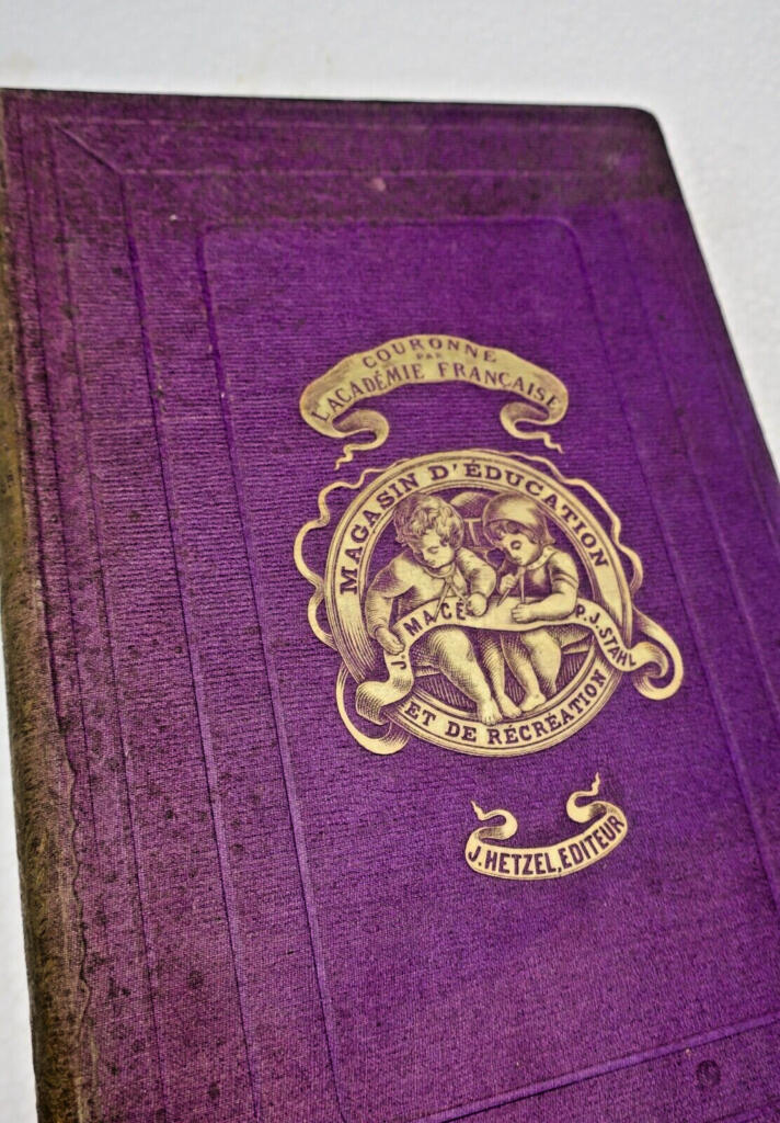 Educational periodical with Hector Servadac serial
