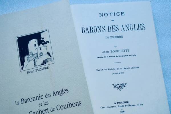 Baronnies NOTICE DES BARONS DES ANGLES de Bigorre...