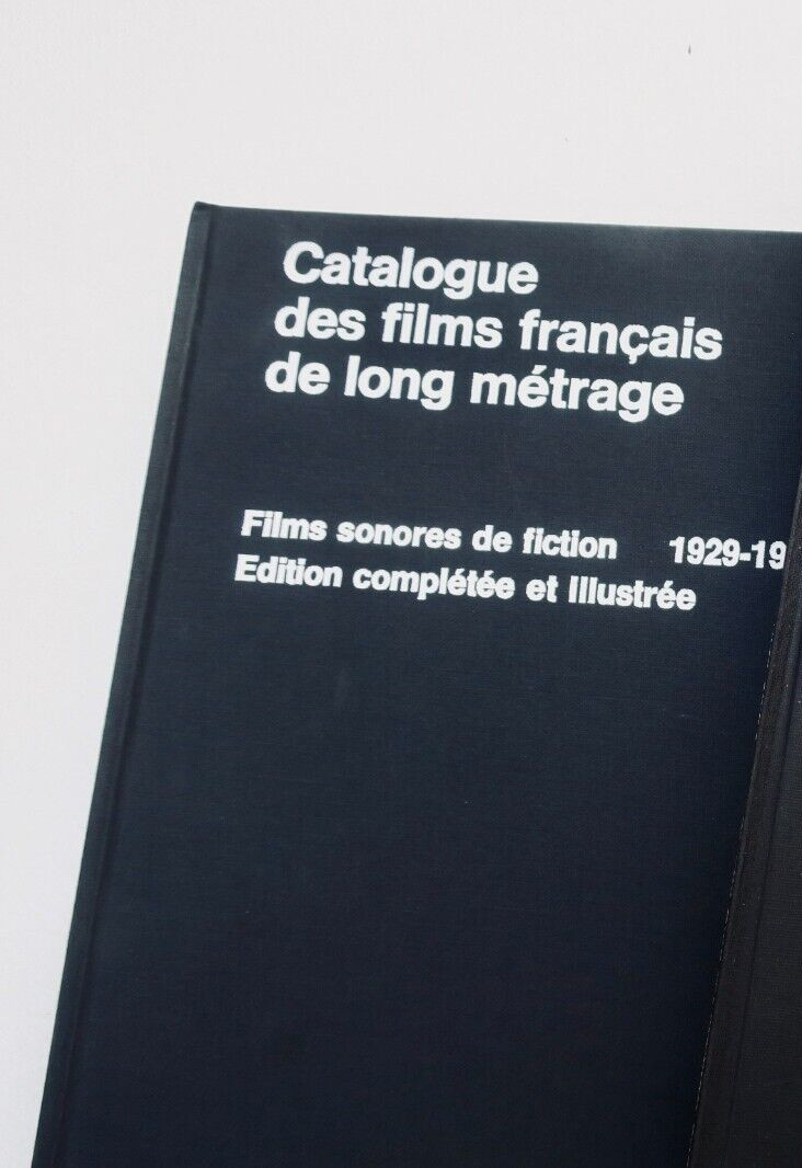 Cinéma Catalogue des films français de long métrage 1929-1939