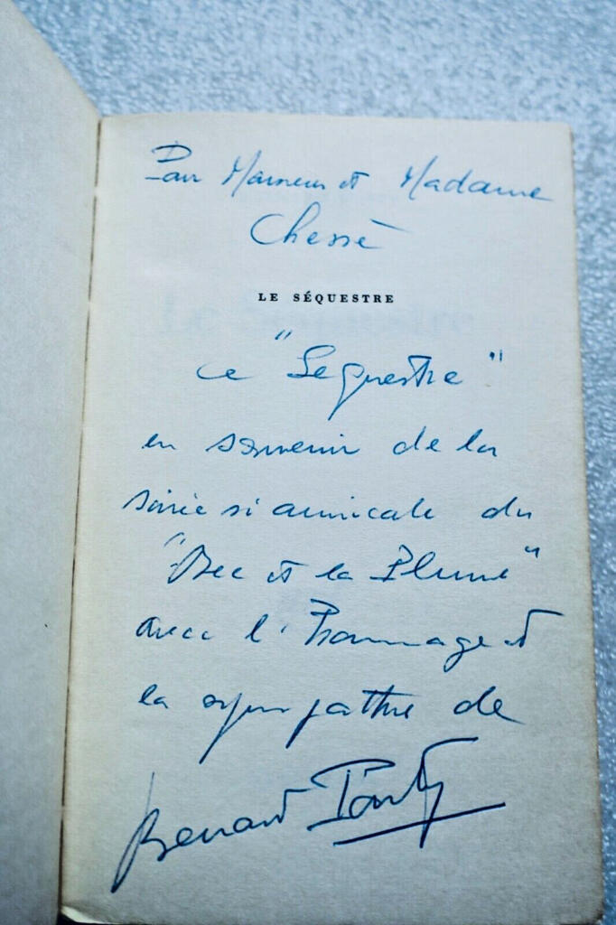 Le Sequestre by PONTY BERNARD - Gallimard 1970