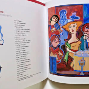 Cigare Baiser de feu dessin & bel envoi de l'auteur