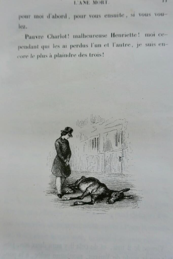 Satirical novel with Johannot illustrations