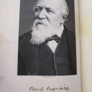 Poetical Works of Robert Browning 1896 binding Bumpus