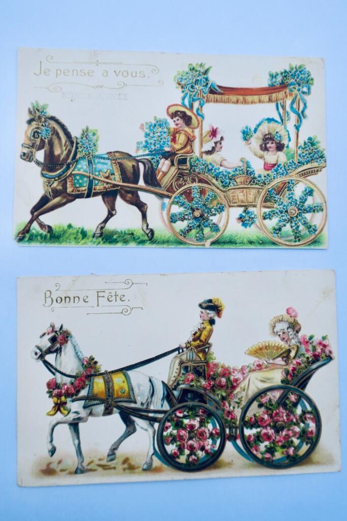 Grußkarten der Belle Époque