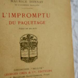 impromptu du paquetage 1916