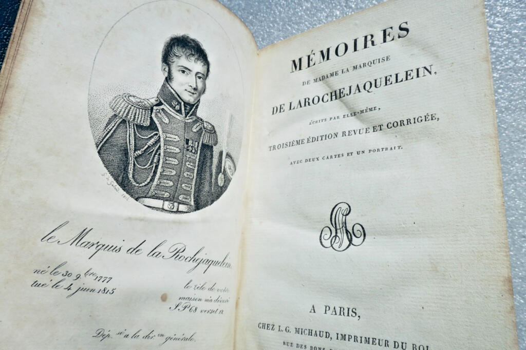 Larochejaquelein (Marquise de) Mémoires de Madame la Marquise 1816