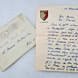 Maurice DRUON lettre autographes signée