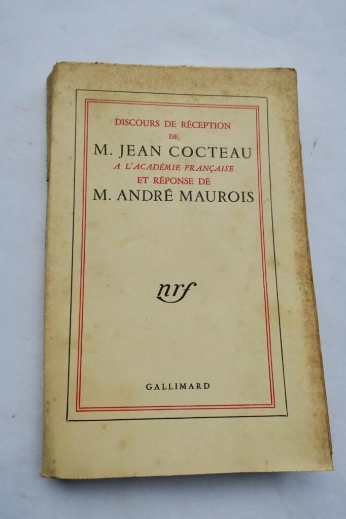 Cocteau's Academy Reception Discourse
