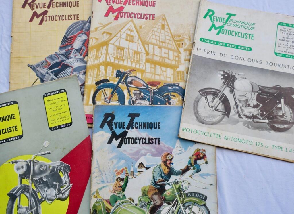 Sammlung technischer Motorradzeitschriften