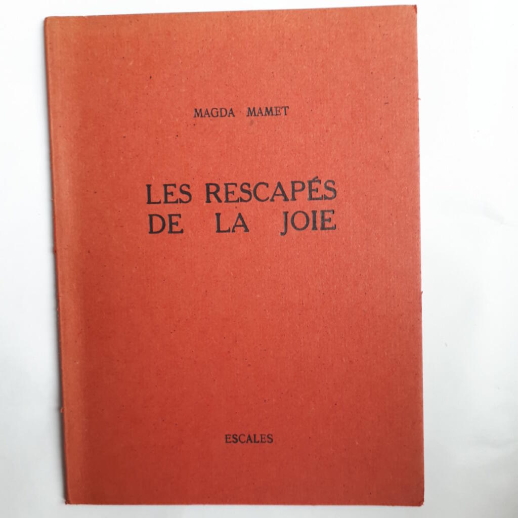 Poetry collection with author inscription
