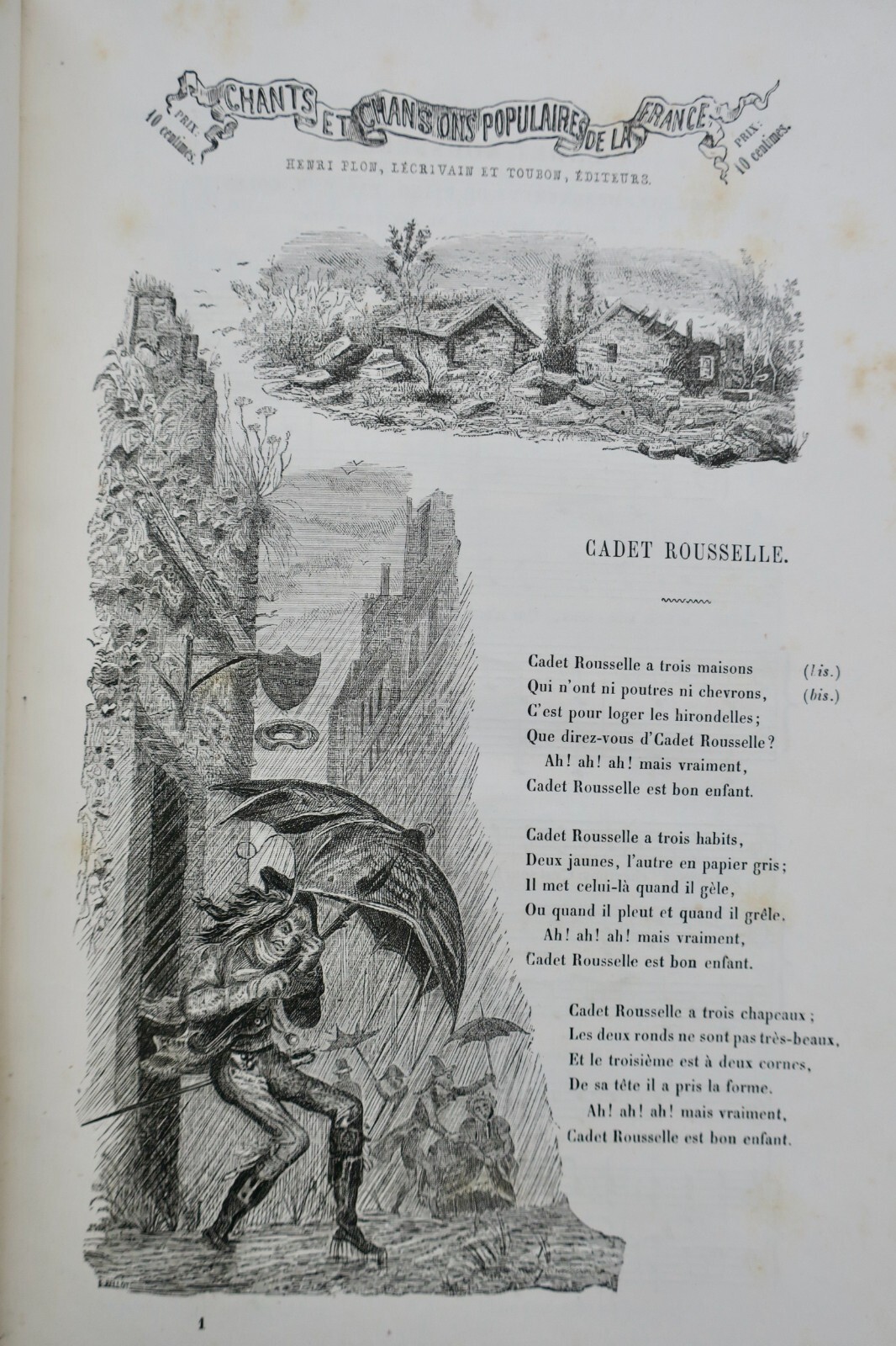 CHANTS ET CHANSONS POPULAIRES DE LA FRANCE 1858 - Image 13