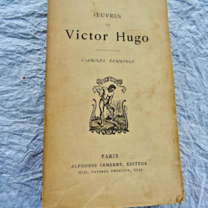 HUGO (Victor) chansons des rues et des bois